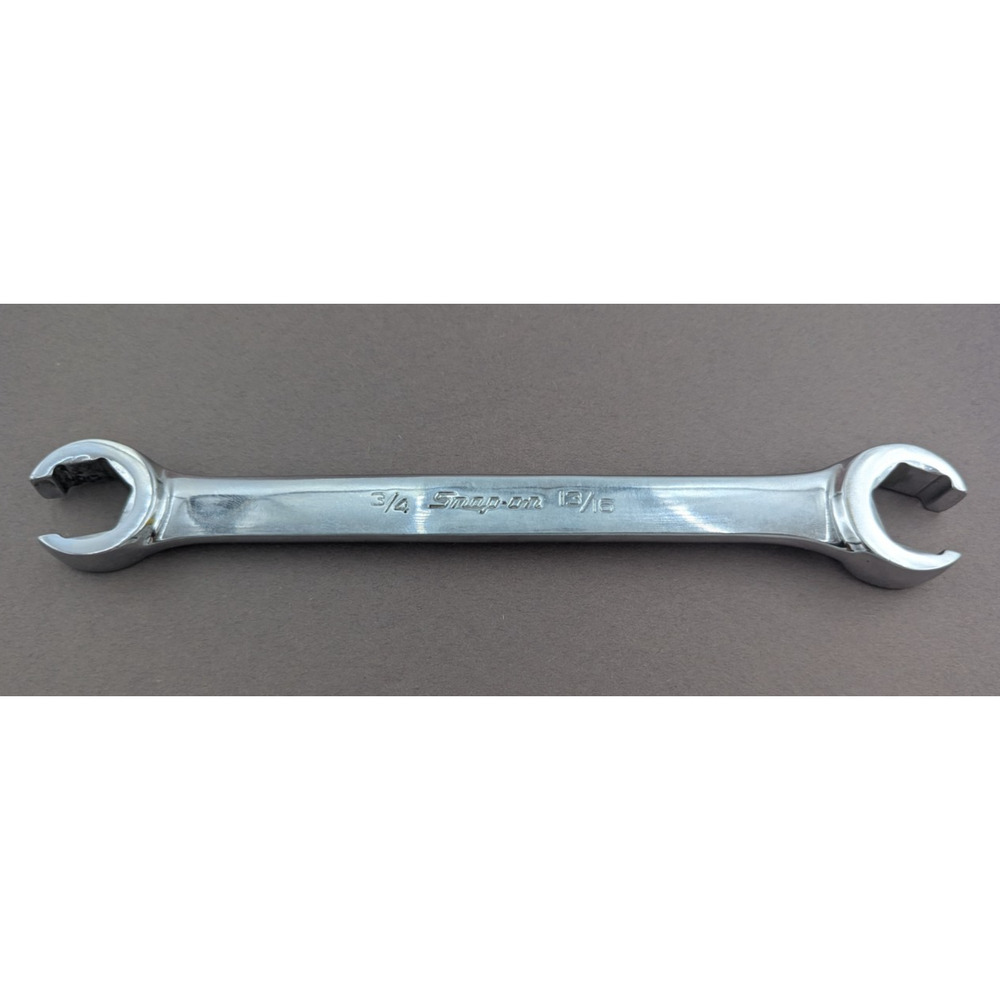 Snap-on SAE 3/4" x 13/16" Double End Flare Nut Wrench RXFS2426A